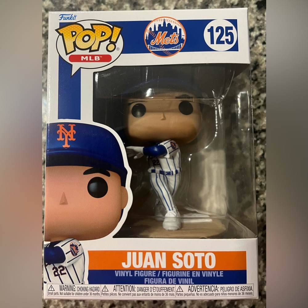 Funko Pop! MLB New York Mets Juan Soto #125 🇩🇴